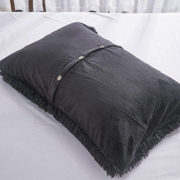 FLA$H $ALE $90 OFF    Shaggy Fluffy Faux Fur Duvet Cover Set - Picture 11 of 16